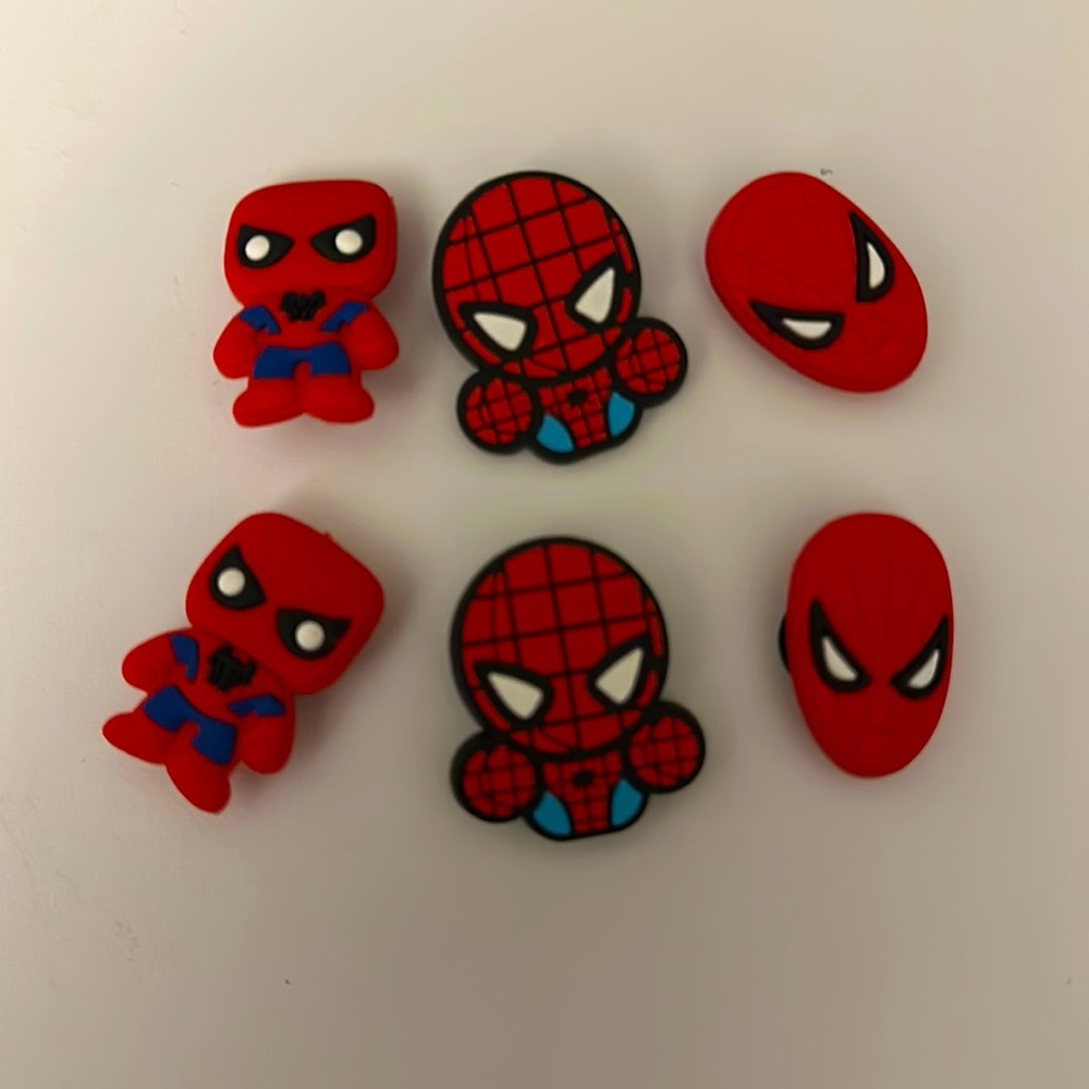 Avengers Spider-Man croc charms
